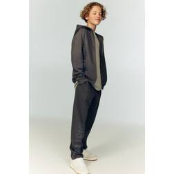 H&M Boys 2-Piece Embossed-Print Set - Grey