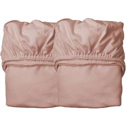 Leander Bettlaken Für Einzelbett 2er-Pack Ökologisch Wood Rose