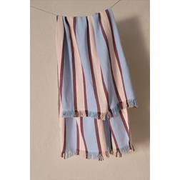 Ellos Strandhåndklæde Flossie Hamam Beachtowel - Blå Badehåndklæde Blå