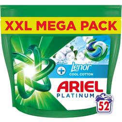Ariel Platinum Pods Washing Liquid Laundry Detergent Capsules 52 Washes