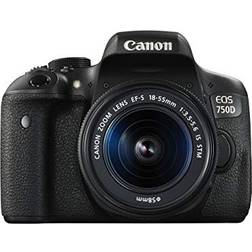 Canon EOS 750D Digital SLR Camera with 18 - 55 mm Lens