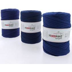 Hoooked Zpagetti Medium Tricotgarn 450 g Blå