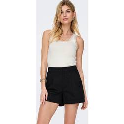 Only Onlsara Linne Topp Sharai Lace Tank Top Jrs - Vit