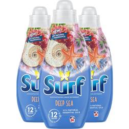 Surf Deep Sea Laundry Washing Liquid Detergent 24 Washes 648ml 3 Pack