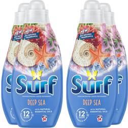 Surf Deep Sea Laundry Washing Liquid Detergent 24 Washes 648ml 4 Pack