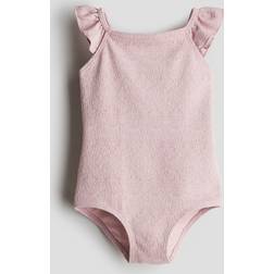H&M Textured Swimsuit - Pink