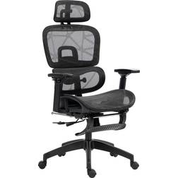 Ergonomic Black Kontorsstol 122cm