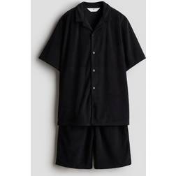 H&M Boys 2-Piece Terry Set - Black