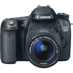 Canon EOS 70D Camera Kit 20.2MP 5472 x 3648 pixels