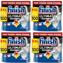 Finish Ultimate Infinity Shine Dishwasher Tabs 100 Tabs x 4