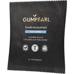 Gumpearl Cool Mint Tandkrämstablett Re-Fill 124-pack