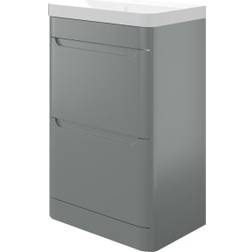 Wickes Malmo Dust Grey Freestanding Vanity Unit 500 x 350mm