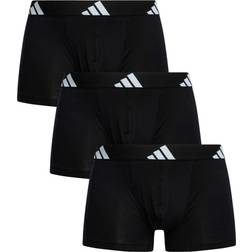 adidas Active Flex Cotton Trunks 3-pack - Black