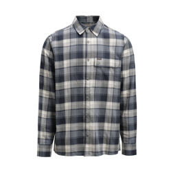 Lundhags Järpen Plaid Flannel Shirt - Dark Sky Blue