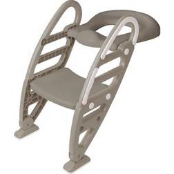 Dolu Toilet Trainer With Adjustable Non-Slip Ladder Grey