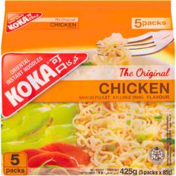 Koka The Original Chicken Flavour Oriental Instant Noodles 5 x 85g