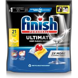 Finish Ultimate All in One Dishwasher Tablets 21