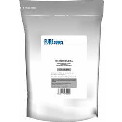 Pure Source Nutrition Ginkgo Biloba 6000mg Tablets Memory Focus Vegan