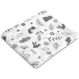 Sensillo Muslin Stofble 70 x 80 cm Skov Hvid