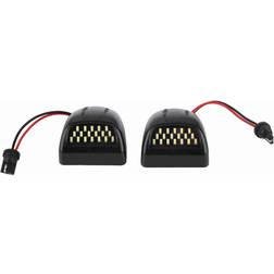 Neoglint 2pcs High Quality ABS Car License Plate LED Light Lamp