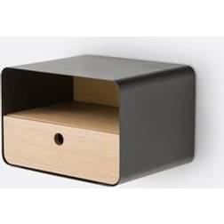 LA REDOUTE INTERIEURS Jimi Wall Mounted Matt Black ONE SIZE Bedside Table