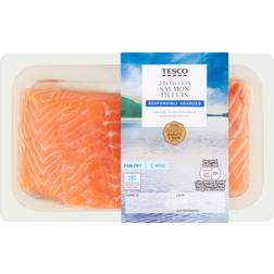 Tesco 2 Boneless Salmon Fillets 260G