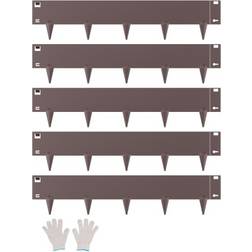 VEVOR Steel Landscape Edging 5 Packs 39 x 5 in