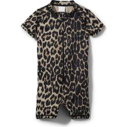Sofie Schnoor Badoverall - Light Brown Leop