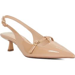 Dune London Deserving Slingback Courts - Caramel