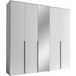MID.YOU Drehtürenschrank Weiß Kleiderschrank