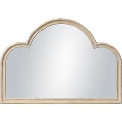 Maeve Washed Wood Wall Mirror 100x70cm