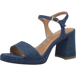 Tamaris Platåsandaletter I Jeanstyg - Denim