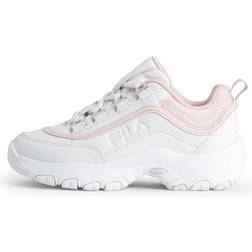 Fila Strada Logo Kids Skor - Vit/Mauve Krita