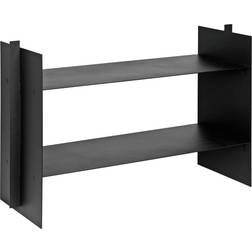 ferm LIVING Lager Low Rack Black Væghylde