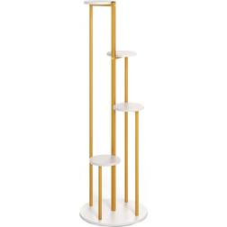 Costway Heavy-Duty Tall Corner Indoor Metal Plant Stand 40 x 40 x 125 cm
