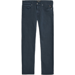 Replay Grover Hyperflex 5-Pocket Pants - Navy