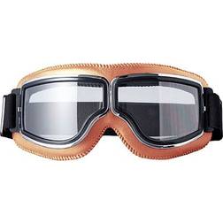 Redbike Kochmann Florida Motorcycle Goggles - Brown/Black Clear
