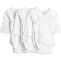 H&M Baby Wrapover Bodysuits - White