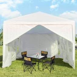 Northix Havepavillon 3x9m Partytelt Havetelt UV Beskyttelsestelt Hvid