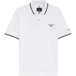 HUGO BOSS Porsche x Polo Shirt In Cotton With Moisture Control