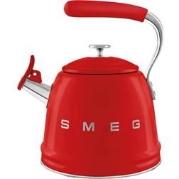 Smeg 50's Style WKF01RD Whistling Hob Kettle