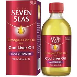 Seven Seas Extra Strength Cod Liver Oil 300ml wilko