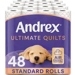 Andrex Ultimate Quilts Toilet Paper 48 Rolls