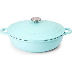 nuovva Non Stick Shallow Dutch Oven 3.9L 28cm with lid