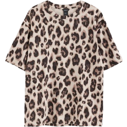 Lindex Oversized t-shirt Beige