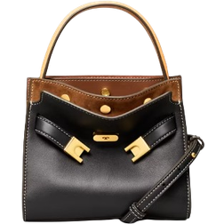Tory Burch Petite Lee Radziwill Double Bag - Black