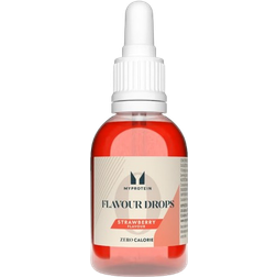 Myprotein FlavDrops, Erdbeere, Aromatropfen Tropfen