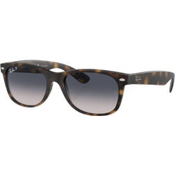 Ray-Ban New Wayfarer Polarized RB2132 865/78 5518 - Dark Tortoise