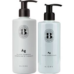 Björk Ag Silver Shampoo & Conditioner Duo 300ml + 250ml