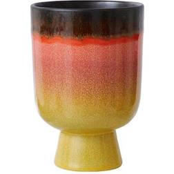 HKliving Retro Blomkruka Ø13 cm Fig - Multi